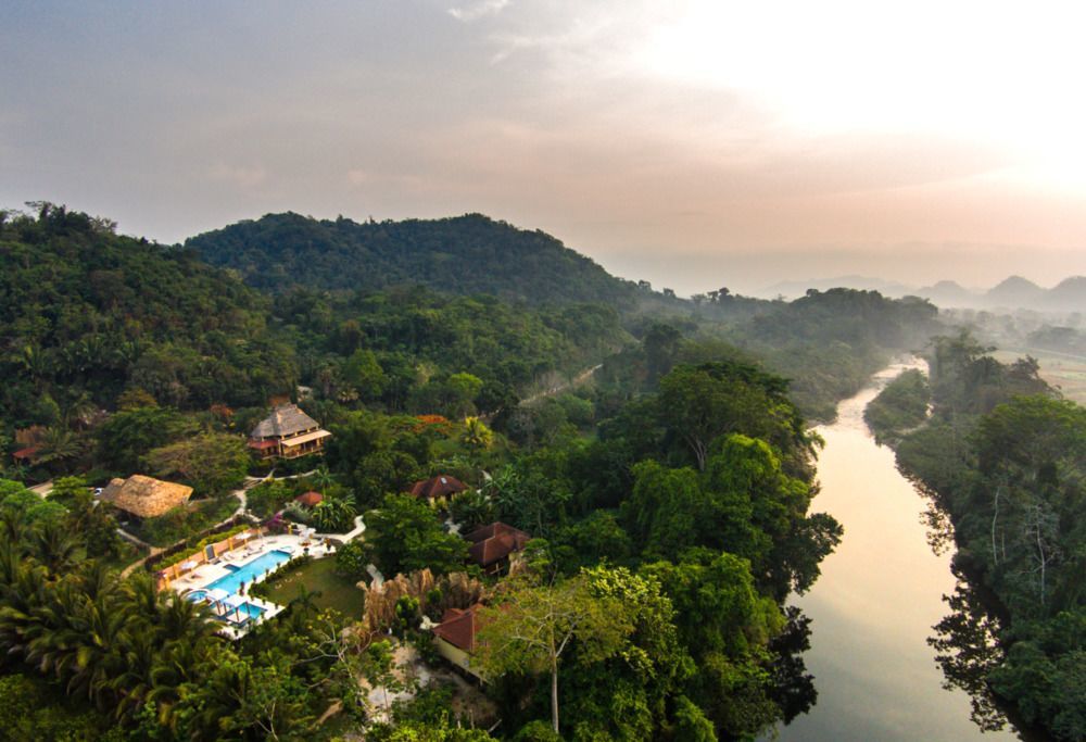 Sleeping Giant Rainforest Lodge Belmopan Bagian luar foto